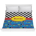 Racing Car Comforter - King (Personalized)