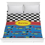 Racing Car Comforter - Full / Queen (Personalized)