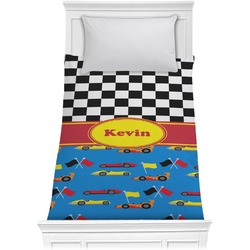 Racing Car Comforter - Twin XL (Personalized)