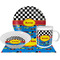 Racing Car Dinner Set - 4 Pc (Personalized)