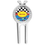 Racing Car Golf Divot Tool & Ball Marker (Personalized)