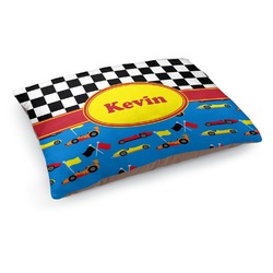 Racing Car Dog Bed - Medium w/ Name or Text