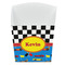 Racing Car French Fry Favor Box - Front View