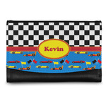 Racing Car Genuine Leather Women's Wallet - Small (Personalized)