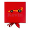 Racing Car Gift Boxes with Magnetic Lid - Red - Approval