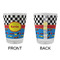 Racing Car Glass Shot Glass - Standard - APPROVAL