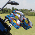 Racing Car Golf Club Iron Cover - Set of 9 (Personalized)