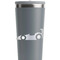 Racing Car Grey RTIC Everyday Tumbler - 28 oz. - Close Up