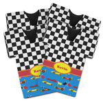 Racing Car Jersey Bottle Cooler - Set of 4 (Personalized)