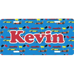 Racing Car Front License Plate (Personalized)