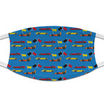 Racing Car Cloth Face Mask (T-Shirt Fabric)