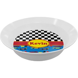 Racing Car Melamine Bowl (Personalized)