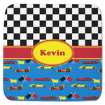 Racing Car Memory Foam Bath Mat - 48"x48" (Personalized)