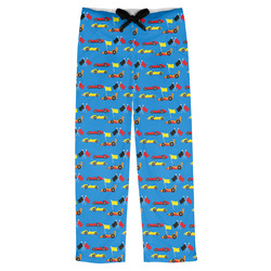 Racing Car Mens Pajama Pants - L