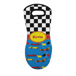 Racing Car Neoprene Oven Mitt w/ Name or Text