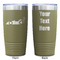 Racing Car Olive Polar Camel Tumbler - 20oz - Double Sided - Approval