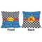 Racing Car Outdoor Pillow - 18x18