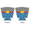 Racing Car Party Cup Sleeves - with bottom - APPROVAL