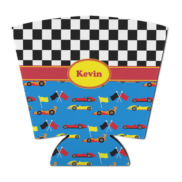 Custom Racing Car Party Cup Sleeve - with Bottom (Personalized)