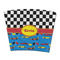 Racing Car Party Cup Sleeves - without bottom - FRONT (flat)