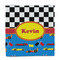 Racing Car Party Favor Gift Bag - Matte - Front