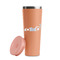 Racing Car Peach RTIC Everyday Tumbler - 28 oz. - Lid Off