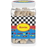 Racing Car Dog Treat Jar (Personalized)