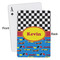 Racing Car Playing Cards - Approval