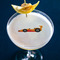 Racing Car Printed Drink Topper - Large - In Context