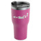 Racing Car RTIC Tumbler - Magenta - Angled