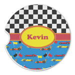 Racing Car Sandstone Car Coaster - Single (Personalized)