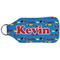 Racing Car Sanitizer Holder Keychain - Large (Back)