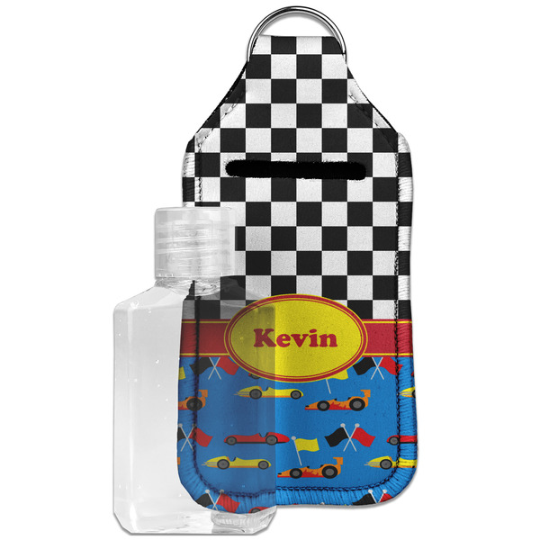 Custom Racing Car Hand Sanitizer & Keychain Holder - Large (Personalized)