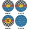 Racing Car Set of Appetizer / Dessert Plates (Approval)