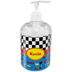 Racing Car Acrylic Soap & Lotion Bottle (Personalized)