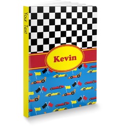 Racing Car Softbound Notebook - 7.25" x 10" (Personalized)