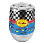 Racing Car Stemless Wine Tumbler - Full Print (Personalized)