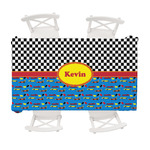 Racing Car Tablecloth - 58"x102" (Personalized)