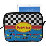 Racing Car Tablet Case / Sleeve - Large (Personalized)