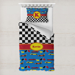 Racing Car Toddler Bedding Set - With Pillowcase (Personalized)