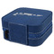 Racing Car Travel Jewelry Boxes - Leather - Navy Blue - View from Rear