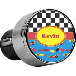 Racing Car USB Car Charger (Personalized)