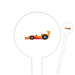 Racing Car Round Plastic Food Picks