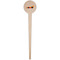 Racing Car Wooden 4" Food Pick - Round - Single Pick