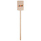 Racing Car Wooden 6.25" Stir Stick - Rectangular - Single Stick