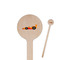 Racing Car Wooden 7.5" Stir Stick - Round - Closeup