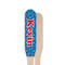 Racing Car Wooden Food Pick - Paddle - Single Sided - Front & Back