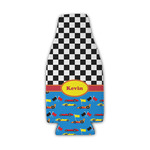 Racing Car Zipper Bottle Cooler (Personalized)