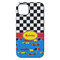 Racing Car iPhone 14 Plus Tough Case - Back