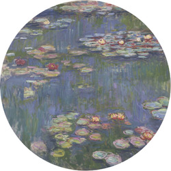 Water Lilies by Claude Monet Multipurpose Round Labels - 1"